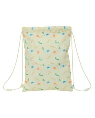 Zainetto con Cordini Safta Selva Bianco 26 x 34 x 1 cm Zainetto con Cordini Safta Selva Bianco 26 x 34 x 1 cm