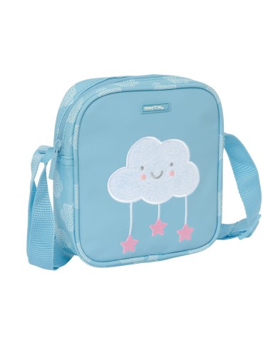 Borsa a Tracolla Safta Nuvole Azzurro 16 x 18 x 4 cm Borsa a Tracolla Safta Nuvole Azzurro 16 x 18 x 4 cm