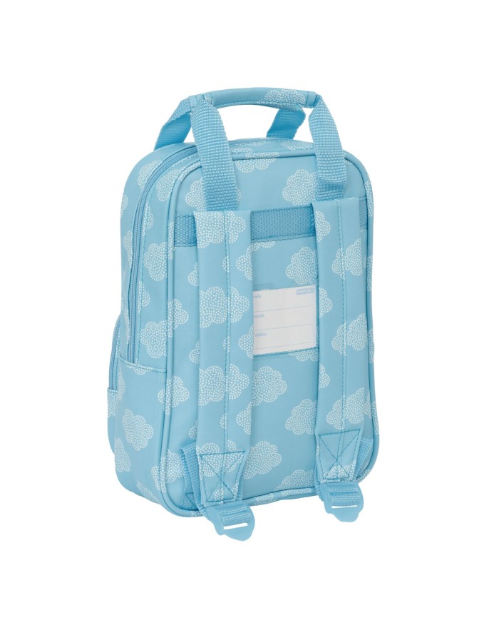 Zaino per Bambini Safta Nuvole Azzurro 20 x 28 x 8 cm Zaino per Bambini Safta Nuvole Azzurro 20 x 28 x 8 cm