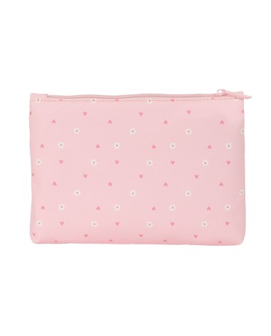 Astuccio Scuola Safta Bunny Coniglio Rosa 23 x 16 x 3 cm