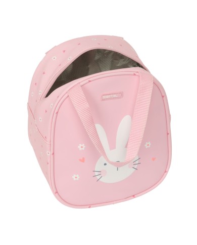 Portamerenda Termico Safta Coniglio Rosa 19 x 22 x 14 cm