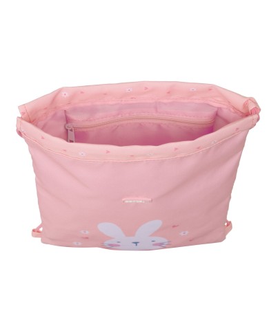 Zainetto con Cordini Safta Bunny Rosa 26 x 34 x 1 cm