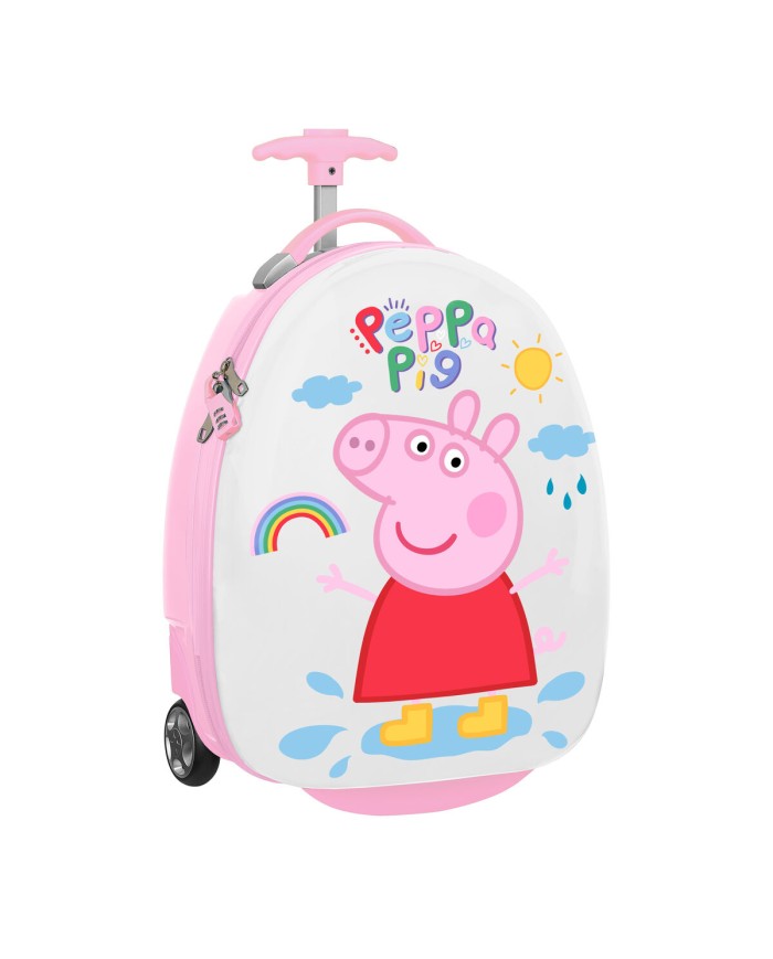 Trolley Peppa Pig peppa pig Per bambini Rosa Menta 16'' 28 x 43 x 23 cm Trolley Peppa Pig peppa pig Per bambini Rosa Menta 16'' 28 x 43 x 23 cm