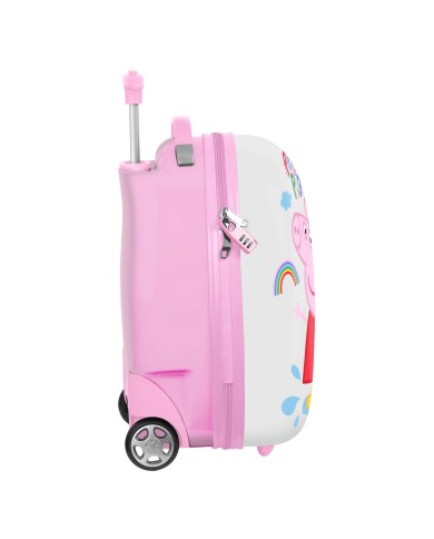 Trolley Peppa Pig peppa pig Per bambini Rosa Menta 16'' 28 x 43 x 23 cm Trolley Peppa Pig peppa pig Per bambini Rosa Menta 16'' 28 x 43 x 23 cm