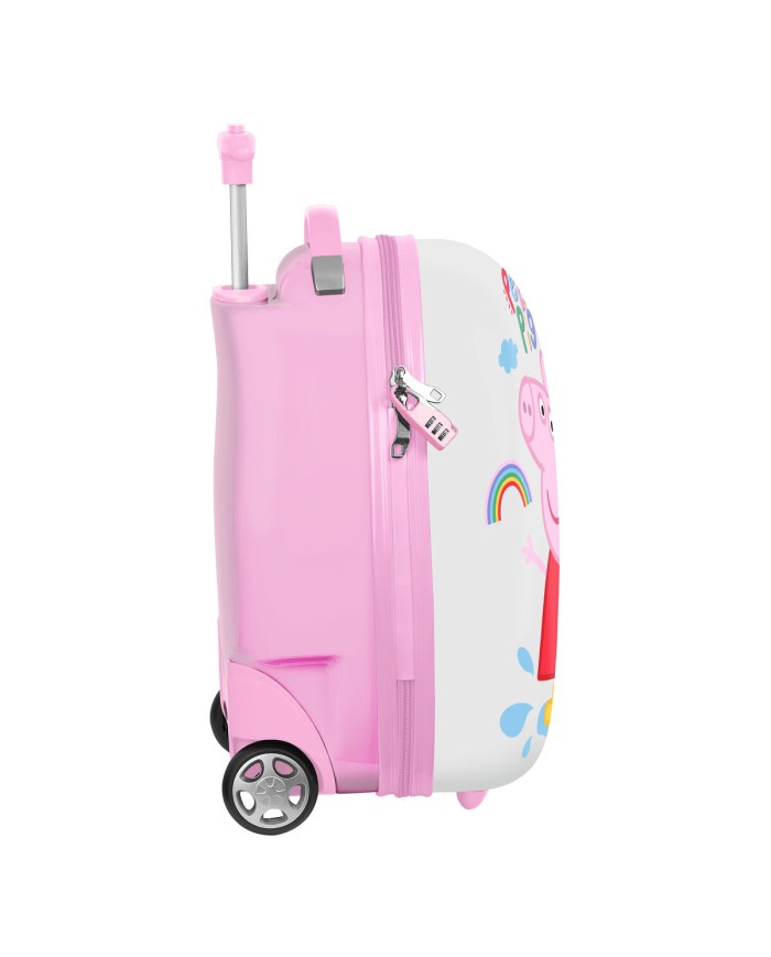 Trolley Peppa Pig peppa pig Per bambini Rosa Menta 16'' 28 x 43 x 23 cm Trolley Peppa Pig peppa pig Per bambini Rosa Menta 16'' 28 x 43 x 23 cm