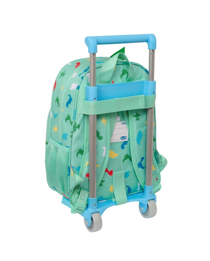 Trolley per la Scuola Peppa Pig George Menta 26 x 34 x 11 cm Trolley per la Scuola Peppa Pig George Menta 26 x 34 x 11 cm