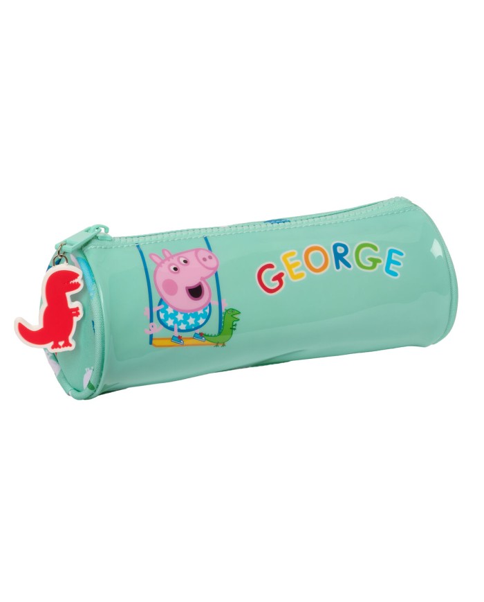 Astuccio Scuola Peppa Pig George Menta 20 x 7 x 7 cm