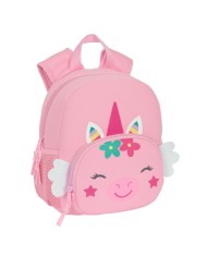 Zaino per Bambini Safta Unicorno Rosa 20 x 25 x 9 cm Zaino per Bambini Safta Unicorno Rosa 20 x 25 x 9 cm