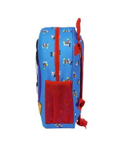 Zaino Scuola Mickey Mouse Clubhouse Azzurro 27 x 33 x 10 cm