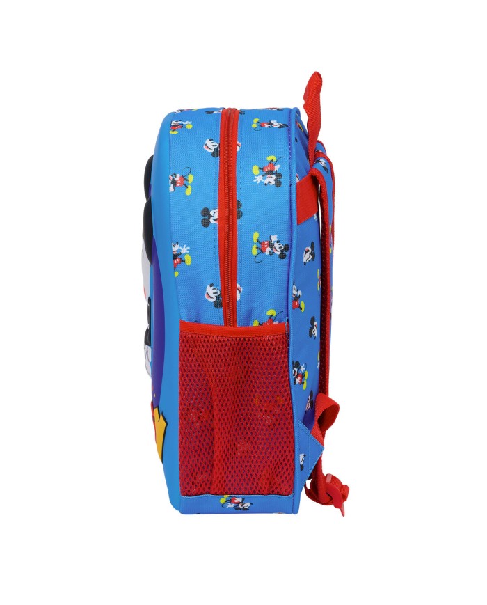 Zaino Scuola Mickey Mouse Clubhouse Azzurro 27 x 33 x 10 cm Zaino Scuola Mickey Mouse Clubhouse Azzurro 27 x 33 x 10 cm