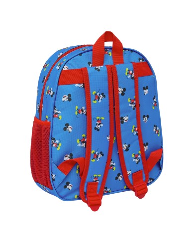 Zaino Scuola Mickey Mouse Clubhouse Azzurro 27 x 33 x 10 cm