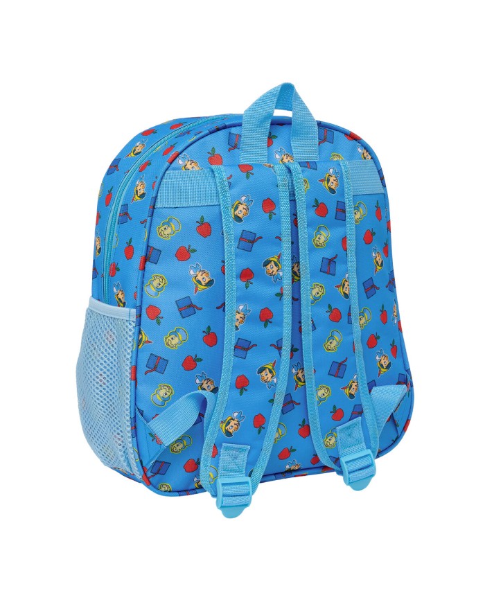 Zaino per Bambini 3D Clásicos Disney Pinochio Azzurro 27 x 33 x 10 cm Zaino per Bambini 3D Clásicos Disney Pinochio Azzurro 27 x 33 x 10 cm