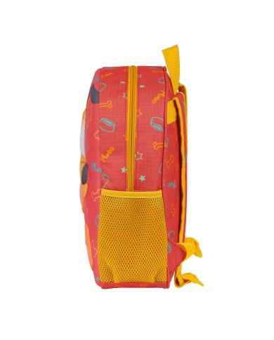 Zaino per Bambini 3D Clásicos Disney Pluto Arancio 27 x 33 x 10 cm