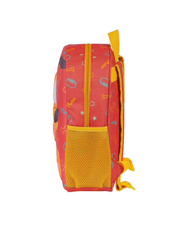 Zaino per Bambini 3D Clásicos Disney Pluto Arancio 27 x 33 x 10 cm Zaino per Bambini 3D Clásicos Disney Pluto Arancio 27 x 33 x 10 cm