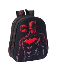 Zaino per Bambini 3D Batman Nero 27 x 33 x 10 cm Zaino per Bambini 3D Batman Nero 27 x 33 x 10 cm