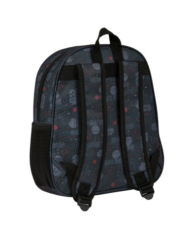 Zaino per Bambini 3D Star Wars Nero 27 x 33 x 10 cm Zaino per Bambini 3D Star Wars Nero 27 x 33 x 10 cm