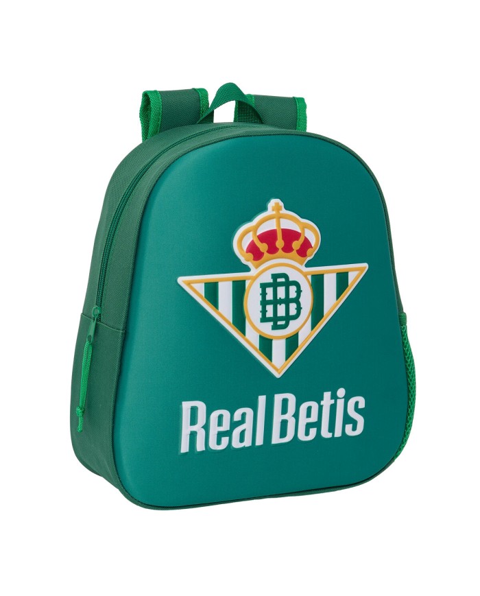 Zaino Scuola 3D Real Betis Balompié Verde 27 x 33 x 10 cm Zaino Scuola 3D Real Betis Balompié Verde 27 x 33 x 10 cm