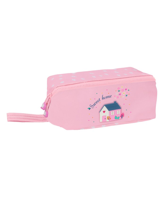 Astuccio Scuola Glow Lab Sweet home Rosa 22 x 10 x 10 cm Astuccio Scuola Glow Lab Sweet home Rosa 22 x 10 x 10 cm