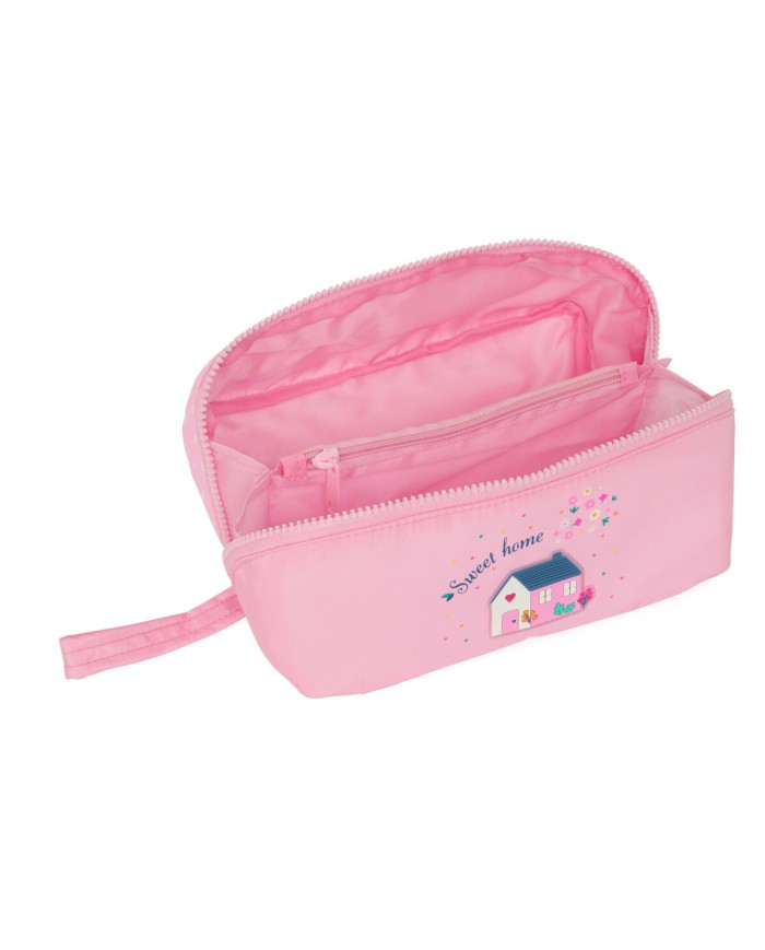 Astuccio Scuola Glow Lab Sweet home Rosa 22 x 10 x 10 cm Astuccio Scuola Glow Lab Sweet home Rosa 22 x 10 x 10 cm