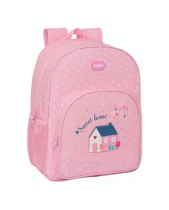 Zaino Scuola Glow Lab Sweet home Rosa 33 x 42 x 14 cm Zaino Scuola Glow Lab Sweet home Rosa 33 x 42 x 14 cm