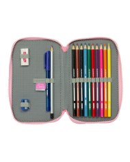 Astuccio Doppio Glow Lab Sweet home Rosa 12.5 x 19.5 x 4 cm (28 Pezzi)