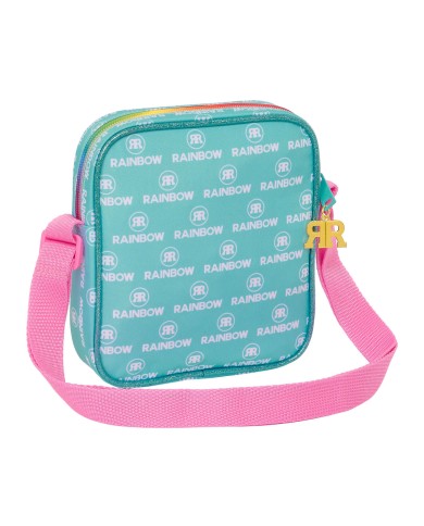 Borsa a Tracolla Rainbow High Paradise Turchese 16 x 18 x 4 cm