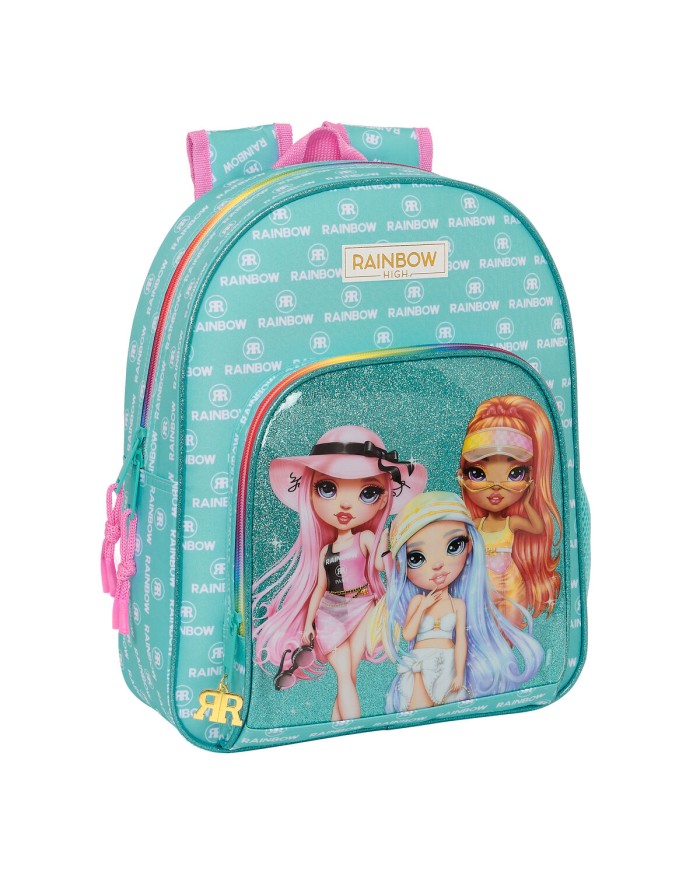 Zaino Scuola Rainbow High Paradise Turchese 28 x 34 x 10 cm Zaino Scuola Rainbow High Paradise Turchese 28 x 34 x 10 cm