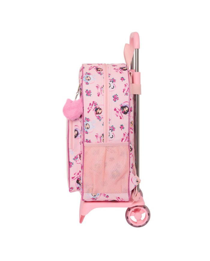 Trolley per la Scuola Na!Na!Na! Surprise Fabulous Rosa 33 x 42 x 14 cm