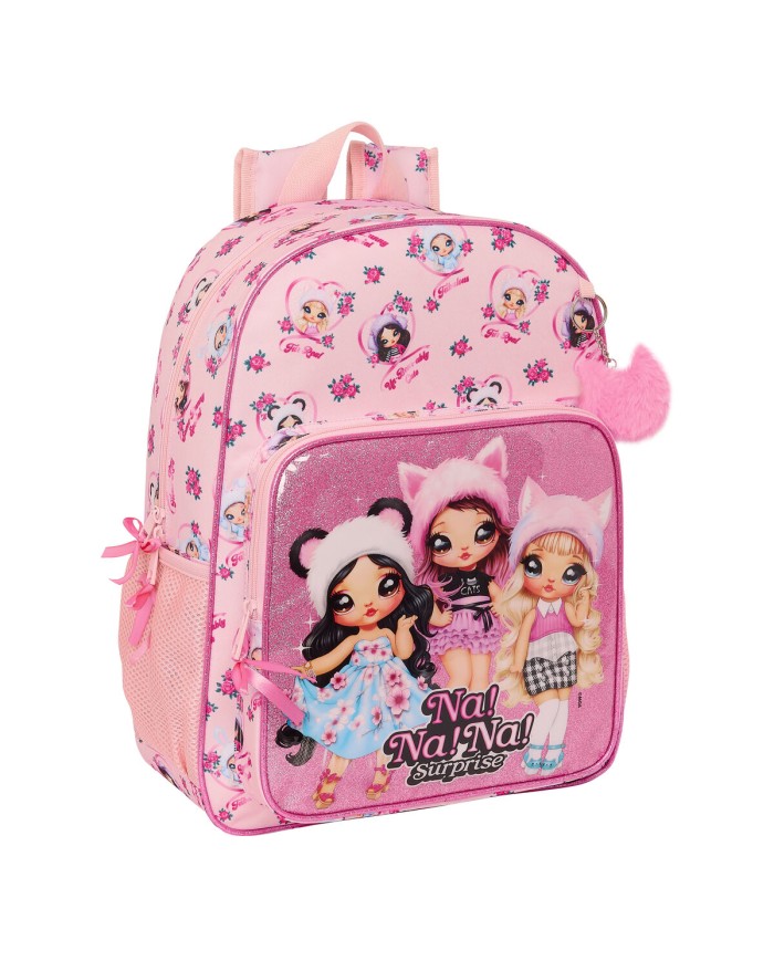 Zaino Scuola Na!Na!Na! Surprise Fabulous Rosa 33 x 42 x 14 cm Zaino Scuola Na!Na!Na! Surprise Fabulous Rosa 33 x 42 x 14 cm