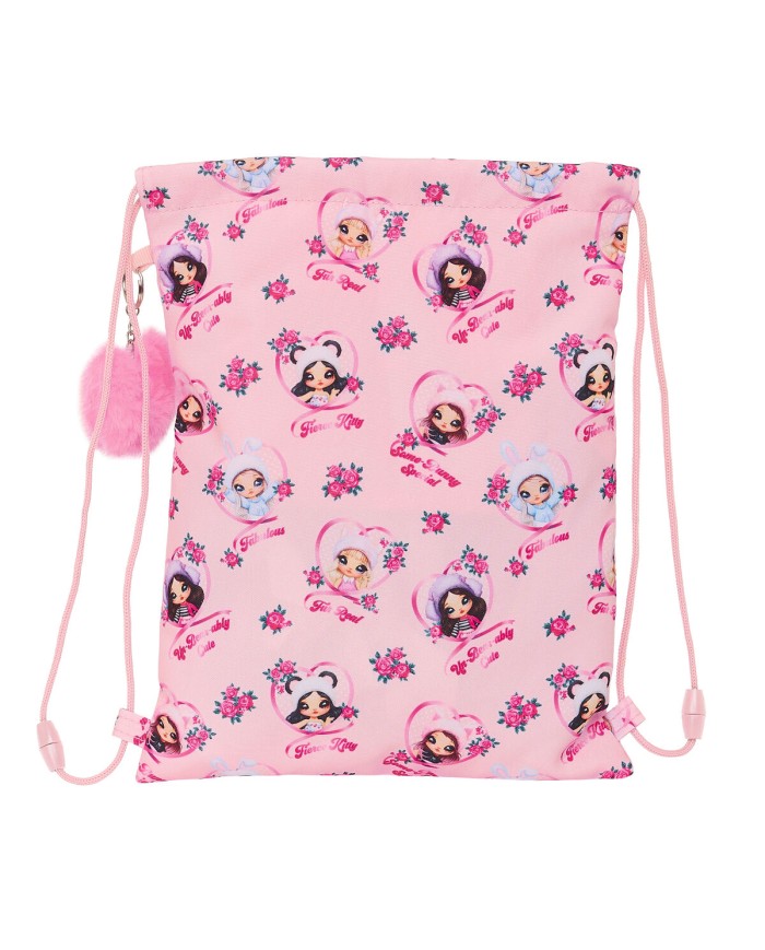 Zainetto con Cordini Na!Na!Na! Surprise Fabulous Rosa 26 x 34 x 1 cm Zainetto con Cordini Na!Na!Na! Surprise Fabulous Rosa 26 x 34 x 1 cm