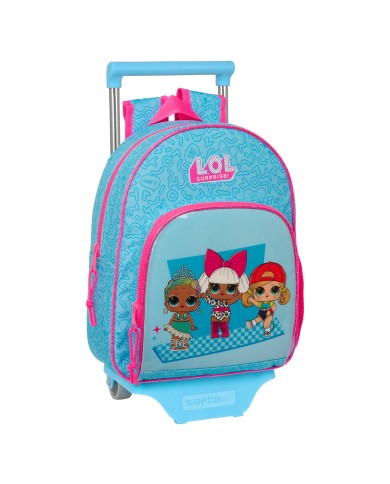 Trolley per la Scuola LOL Surprise! Divas Azzurro 28 x 34 x 10 cm Trolley per la Scuola LOL Surprise! Divas Azzurro 28 x 34 x 10 cm