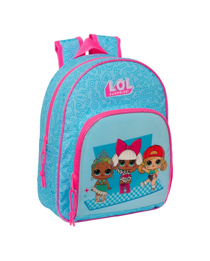 Zaino Scuola LOL Surprise! Divas Azzurro 28 x 34 x 10 cm Zaino Scuola LOL Surprise! Divas Azzurro 28 x 34 x 10 cm