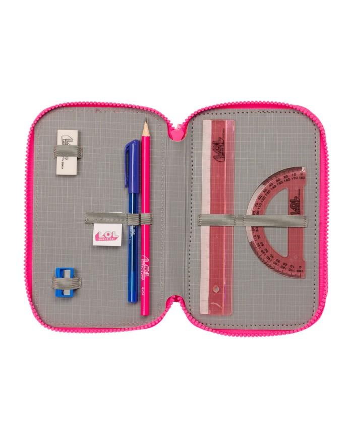 Plumier Triplo LOL Surprise! Divas Azzurro 12.5 x 19.5 x 5.5 cm (36 Pezzi) Plumier Triplo LOL Surprise! Divas Azzurro 12.5 x 19.5 x 5.5 cm (36 Pezzi)