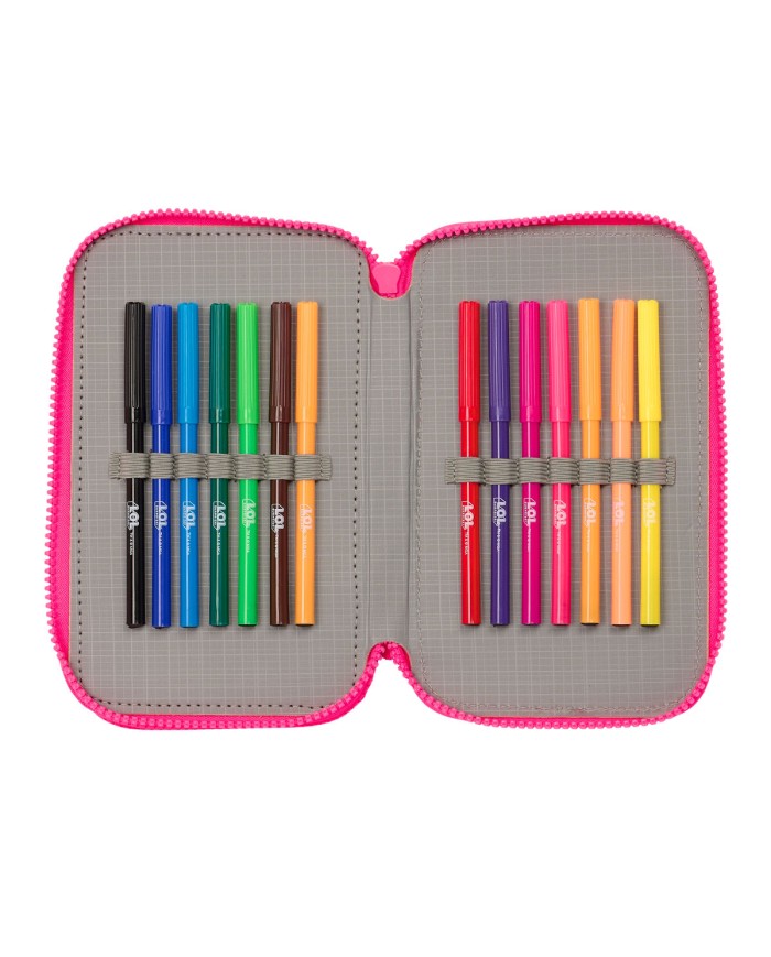 Plumier Triplo LOL Surprise! Divas Azzurro 12.5 x 19.5 x 5.5 cm (36 Pezzi) Plumier Triplo LOL Surprise! Divas Azzurro 12.5 x 19.5 x 5.5 cm (36 Pezzi)