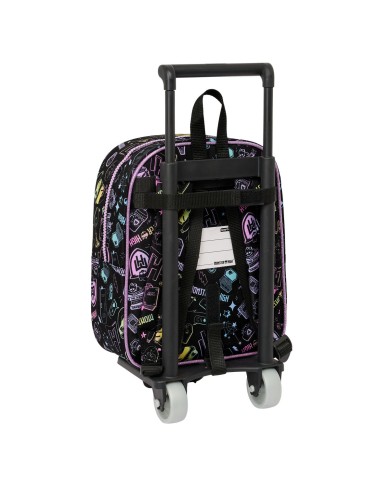 Trolley per la Scuola Monster High Nero 22 x 27 x 10 cm Trolley per la Scuola Monster High Nero 22 x 27 x 10 cm