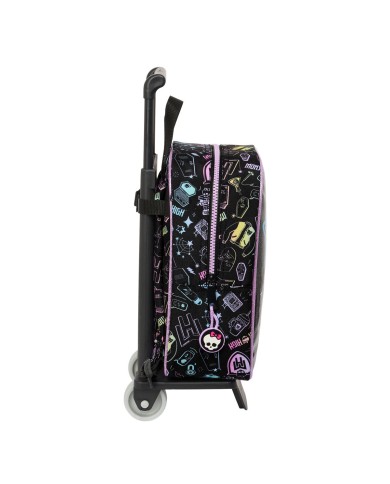 Trolley per la Scuola Monster High Nero 22 x 27 x 10 cm Trolley per la Scuola Monster High Nero 22 x 27 x 10 cm