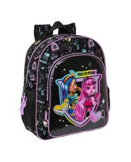 Zaino per Bambini Monster High Nero 28 x 34 x 10 cm Zaino per Bambini Monster High Nero 28 x 34 x 10 cm