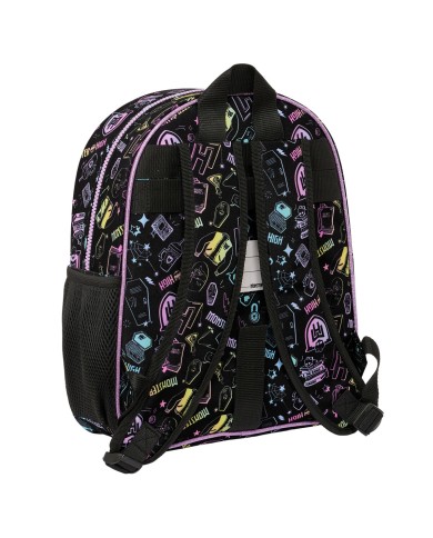Zaino per Bambini Monster High Nero 28 x 34 x 10 cm Zaino per Bambini Monster High Nero 28 x 34 x 10 cm