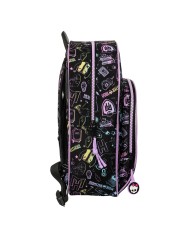Zaino per Bambini Monster High Nero 28 x 34 x 10 cm Zaino per Bambini Monster High Nero 28 x 34 x 10 cm