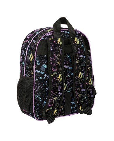 Zaino per Bambini Monster High Nero 32 X 38 X 12 cm Zaino per Bambini Monster High Nero 32 X 38 X 12 cm