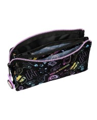Astuccio Scuola Monster High Nero 22 x 12 x 3 cm Astuccio Scuola Monster High Nero 22 x 12 x 3 cm