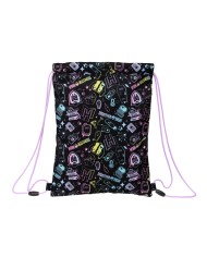 Zainetto con Cordini Monster High Nero 26 x 34 x 1 cm