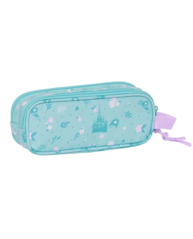 Portaoggetti Doppio Frozen Hello spring Azzurro Chiaro 21 x 8 x 6 cm