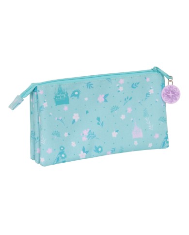 Portaoggetti Triplo Frozen Hello spring Azzurro Chiaro 22 x 12 x 3 cm