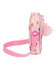 Borsa a Tracolla Disney Princess Summer adventures Rosa 16 x 18 x 4 cm