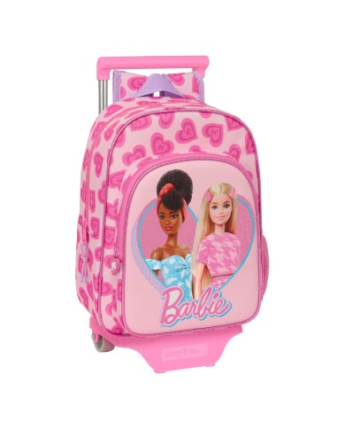Trolley per la Scuola Barbie Love Rosa 26 x 34 x 11 cm Trolley per la Scuola Barbie Love Rosa 26 x 34 x 11 cm