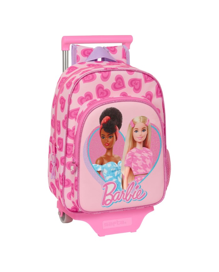 Trolley per la Scuola Barbie Love Rosa 26 x 34 x 11 cm Trolley per la Scuola Barbie Love Rosa 26 x 34 x 11 cm