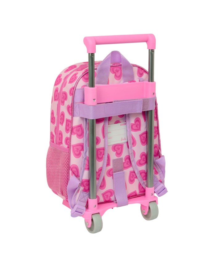 Trolley per la Scuola Barbie Love Rosa 26 x 34 x 11 cm Trolley per la Scuola Barbie Love Rosa 26 x 34 x 11 cm