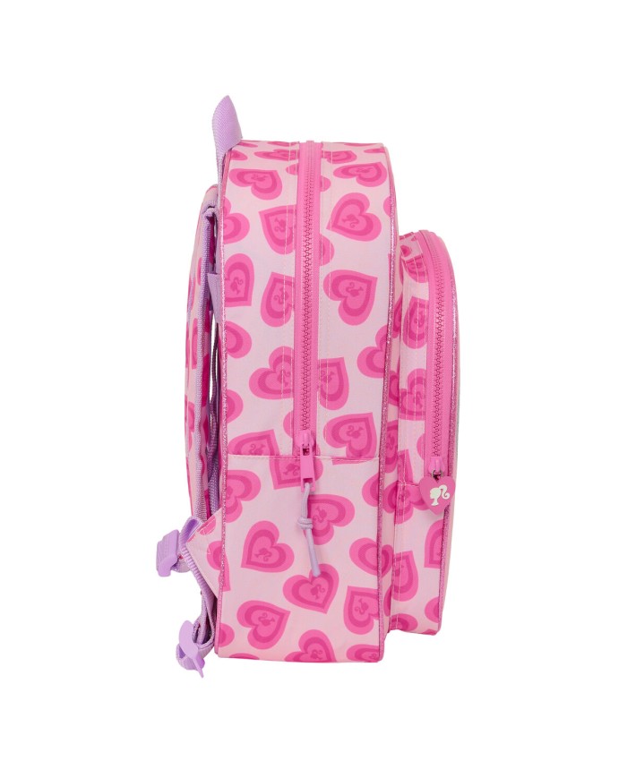 Zaino Scuola Barbie Love Rosa 26 x 34 x 11 cm