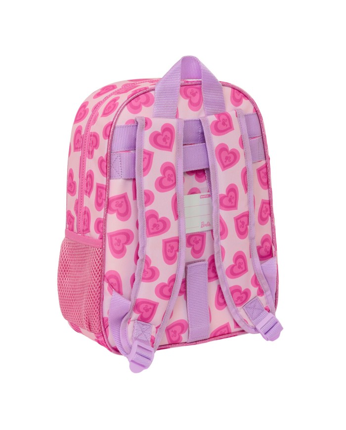 Zaino Scuola Barbie Love Rosa 26 x 34 x 11 cm